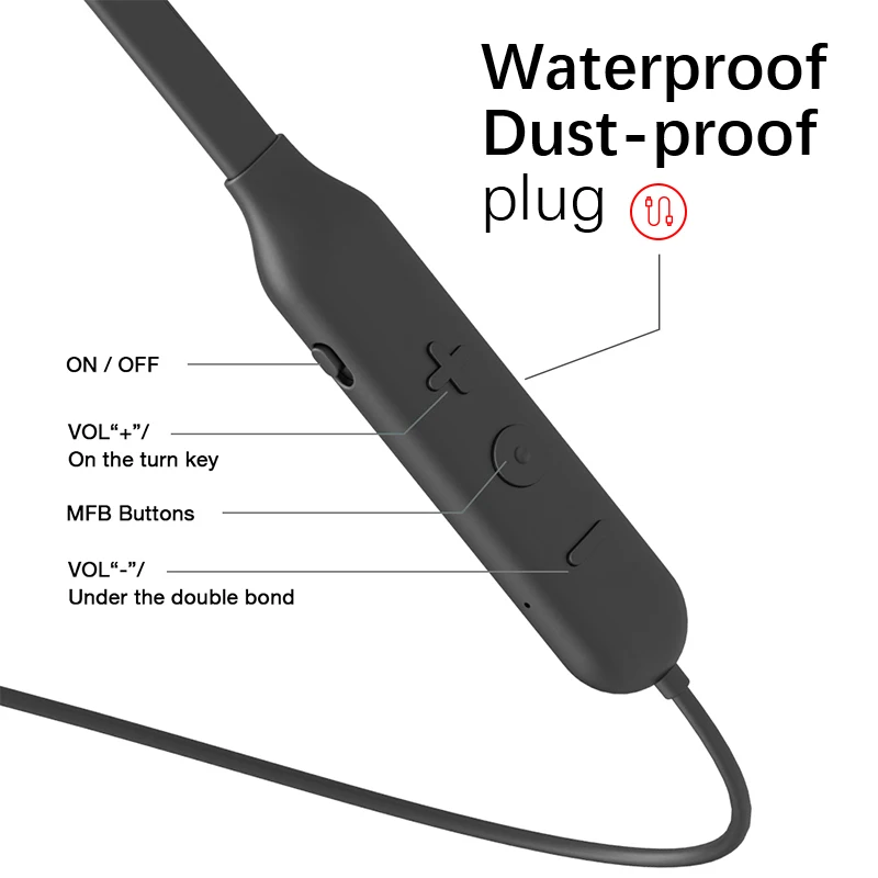 Roman Z702 bluetooth-наушники на шею беспроводные наушники для Xiaomi iPhone наушники стерео auriculares fone de ouvido с микрофоном
