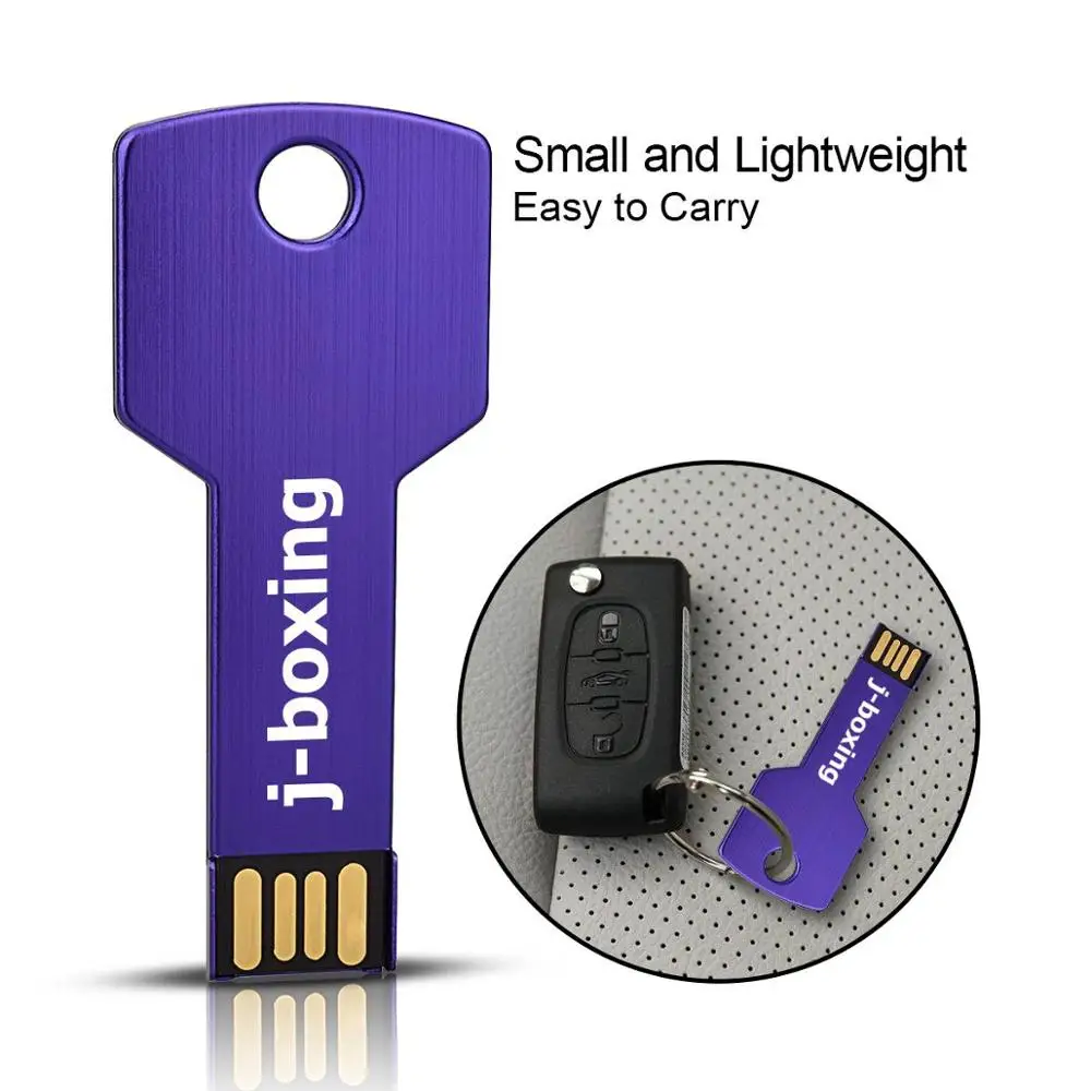 Флэш накопитель J boxing фиолетовый 16 ГБ USB флэш форма большого пальца 2 0 флешка карта