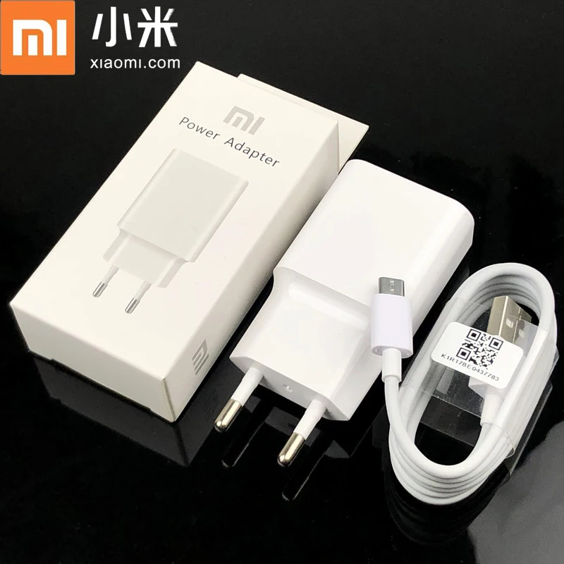 Оригинальное зарядное устройство Xiaomi 5 В/2 А адаптер питания европейского