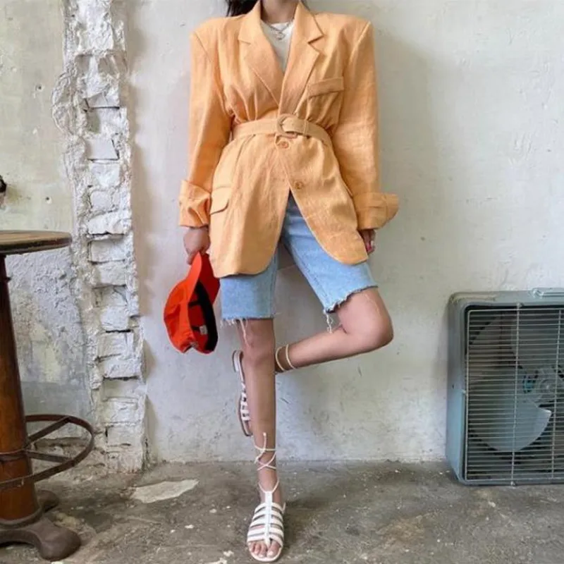 

Summer Casual Hot Shorts for Women High Waist Riped Button Up Female Denim Shorts Jeans Femme 2021 Streetwear