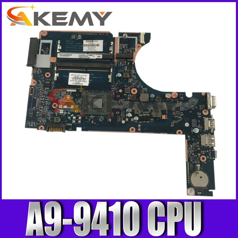 DAX93AMB6G0 для HP 445 G4 455 материнская плата ноутбука Процессор A9-9410 907358-601 907358-001 911246-001