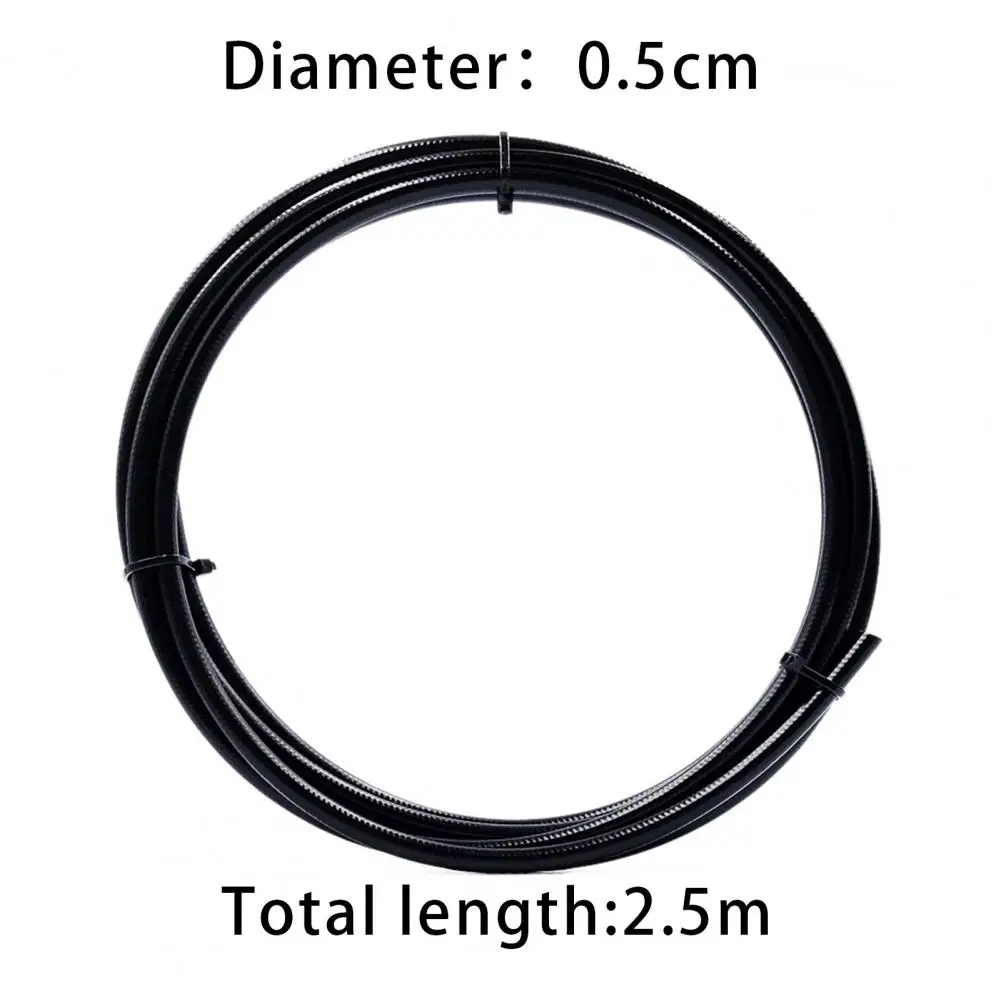 

BH90/BH59/SRAM/Magura 2.5m Practical Brake Hose Airtightness Anti-riot MTB Disc Brake Oil Tube Insert Olive Set for Bicycle