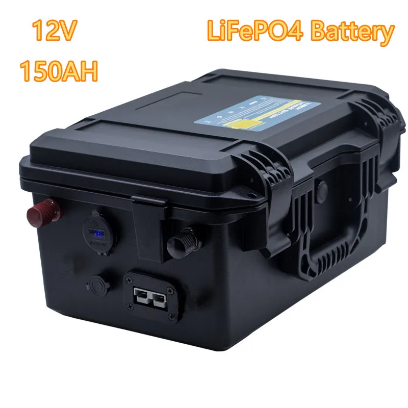 

12v LiFePO4 150ah Батарея 12V LiFePO4 150AH Батарея блок батарей 12В 150 литий Батарея для инвертора, RV, негераторов солнечной энергии, моторная лодка и т. д