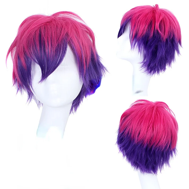 

Парик сора из аниме «NO GAME NO LIFE» для косплея, короткие термостойкие синтетические волосы для мужчин и женщин