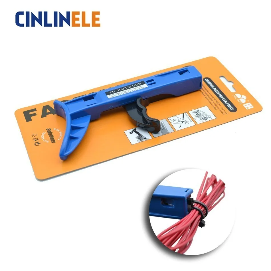 

Cable Tie Tool 2.4-4.8mm Mini Nylon Cable Tie Fastening Cable & Wires Quickly Tools Shackle Smart Tool