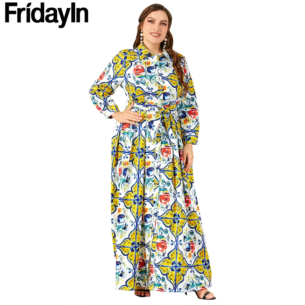 "Fridayin, марокканские яркие платья для женщин, Abaya, мусульманское платье из Дубая, Djellaba, длинное женское платье"