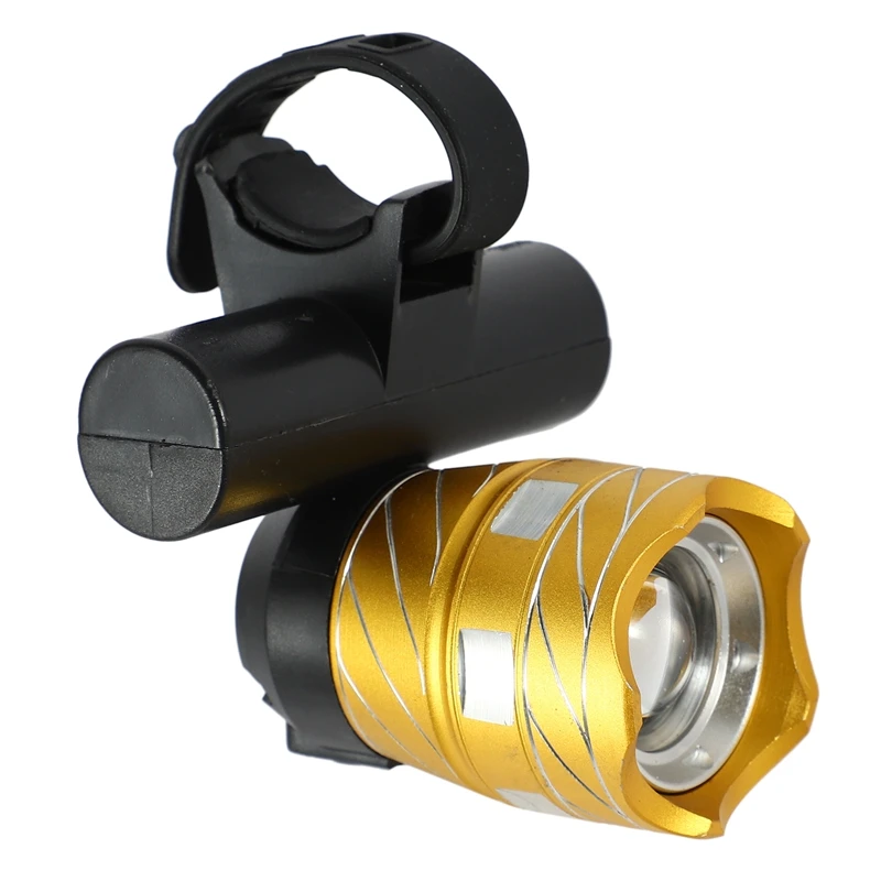

T6 Zoomable Bicycle Light LED Bike Front Lights USB Rechargeable MTB Headlight 3 Modes Cycling Headlight