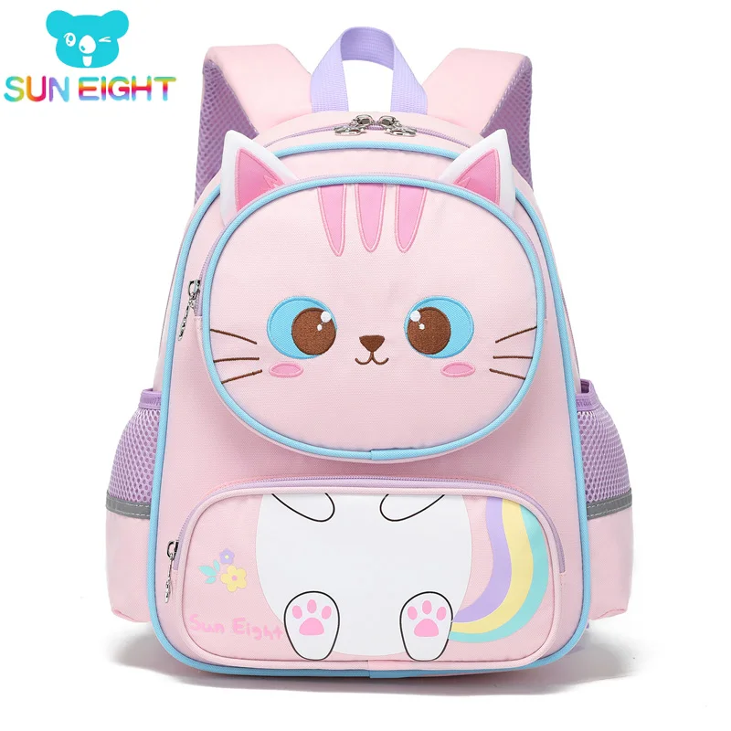Hot Kindergarten Backpacks 14inch Cartoon Preschool Backpack  Cute School Bags Kid Gift