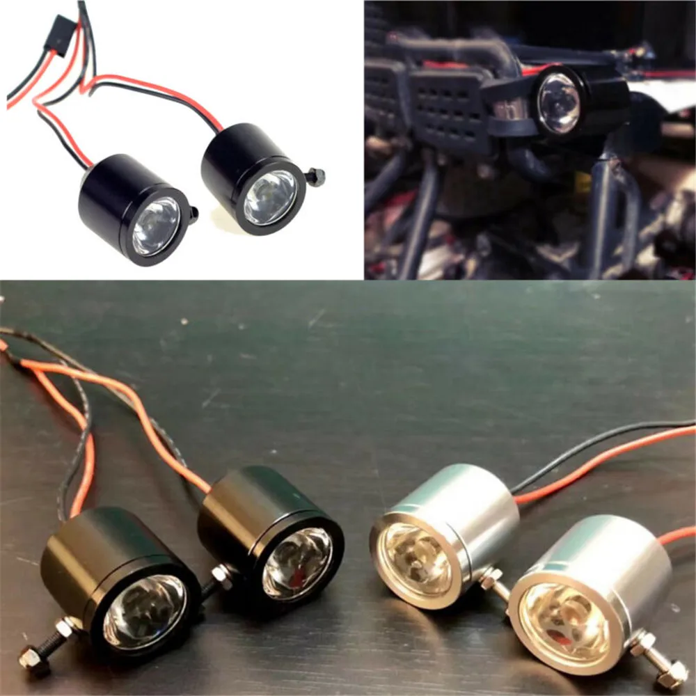 3 Вт поисковый светильник светодиодный для 1/10 Traxxas TRX4 SCX10 D90 RC грузовик с коротким