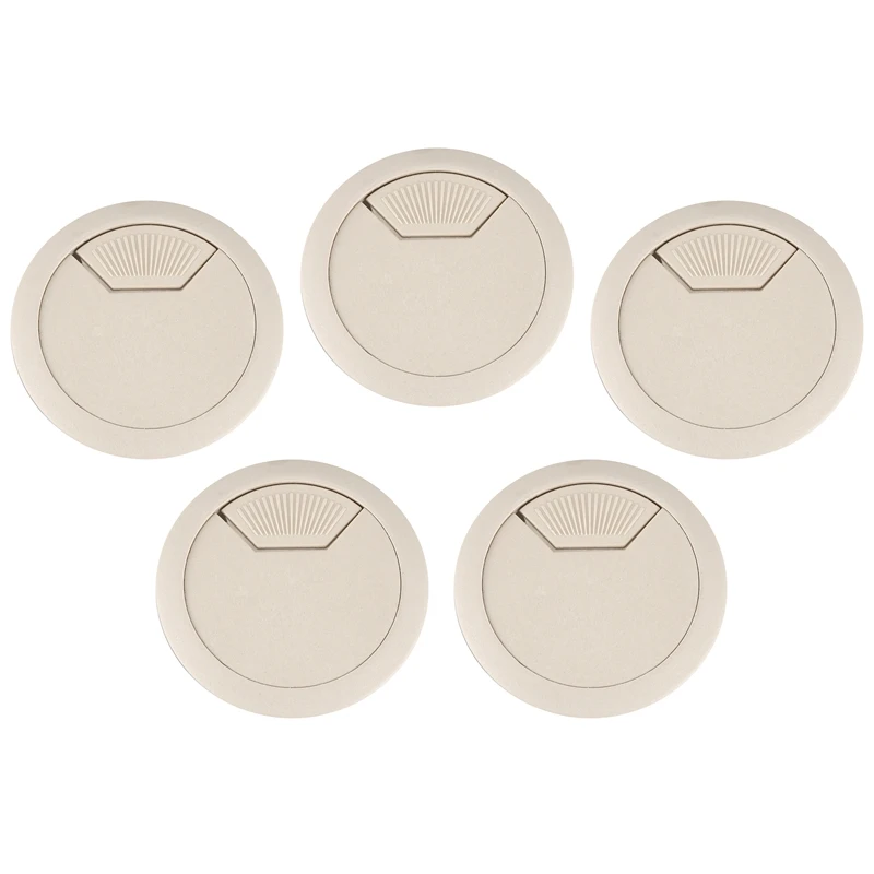 5 шт. пластиковая кабельная втулка для компьютерного стола крышка отверстия
