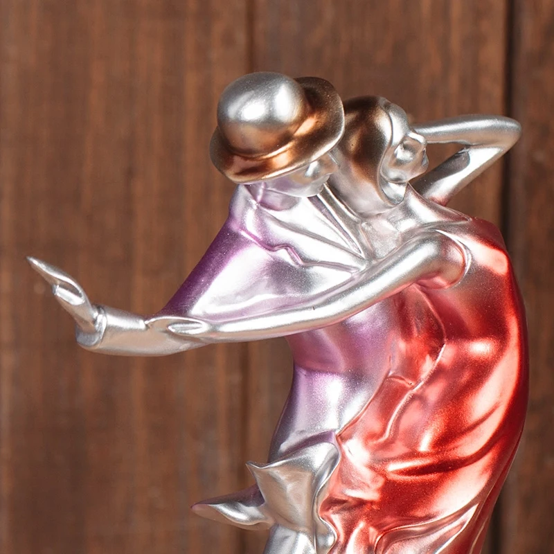 Парные персонажи гостиной Витрина украшение дисплей свадебные подарки фигурка