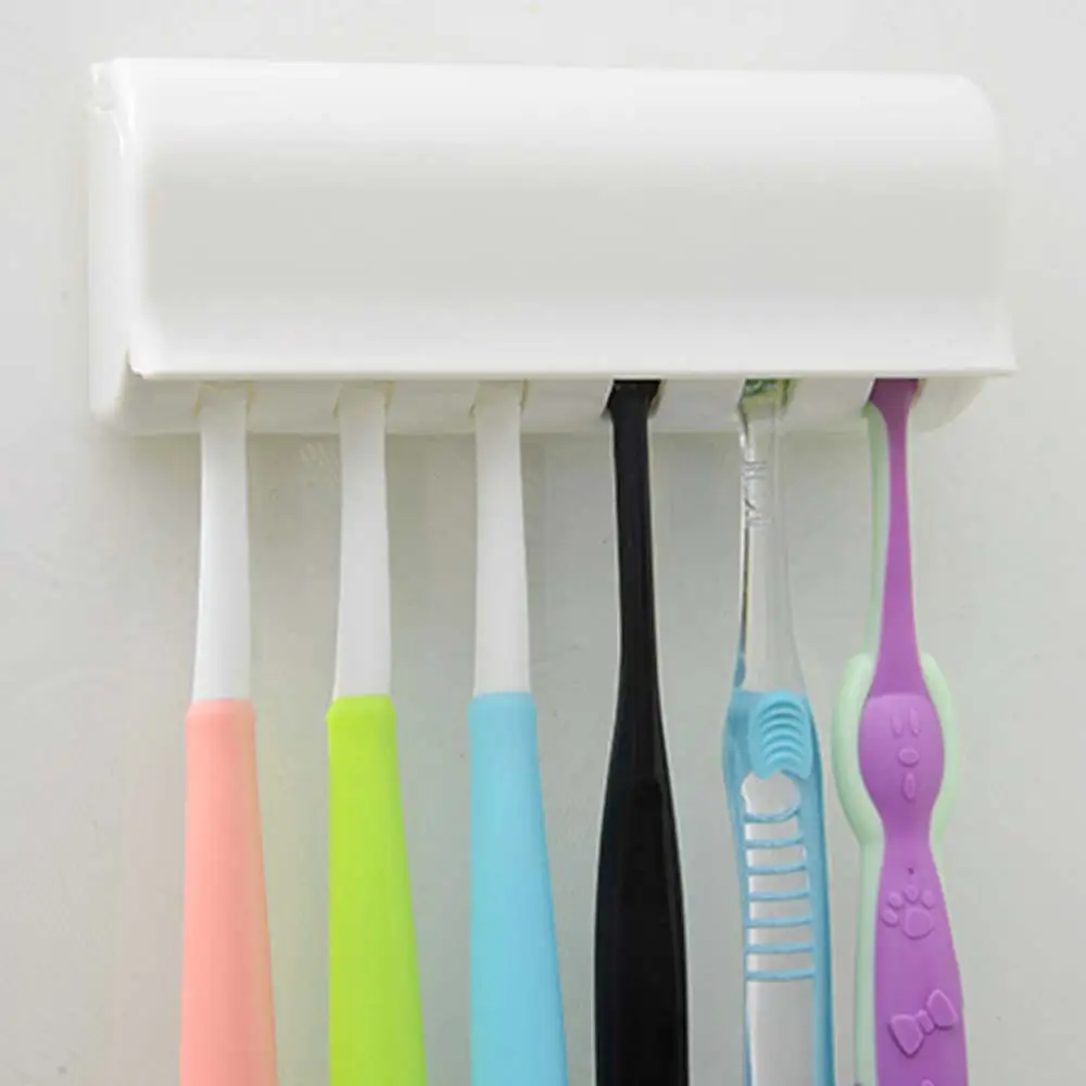 

Toothbrush Holder Family Tooth Brush Storage Bathroom Accessories Set Toothbrush Wall Mount Rack Container Bathroom ToolsSet