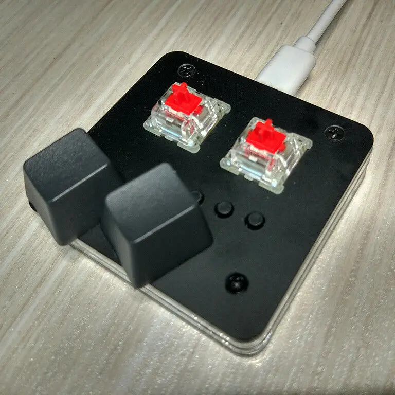 simpad osu mini keyboard touch wheel axle tester gaming keypad cheery mx red switch gaming programmable diy mechanical keyboard free global shipping