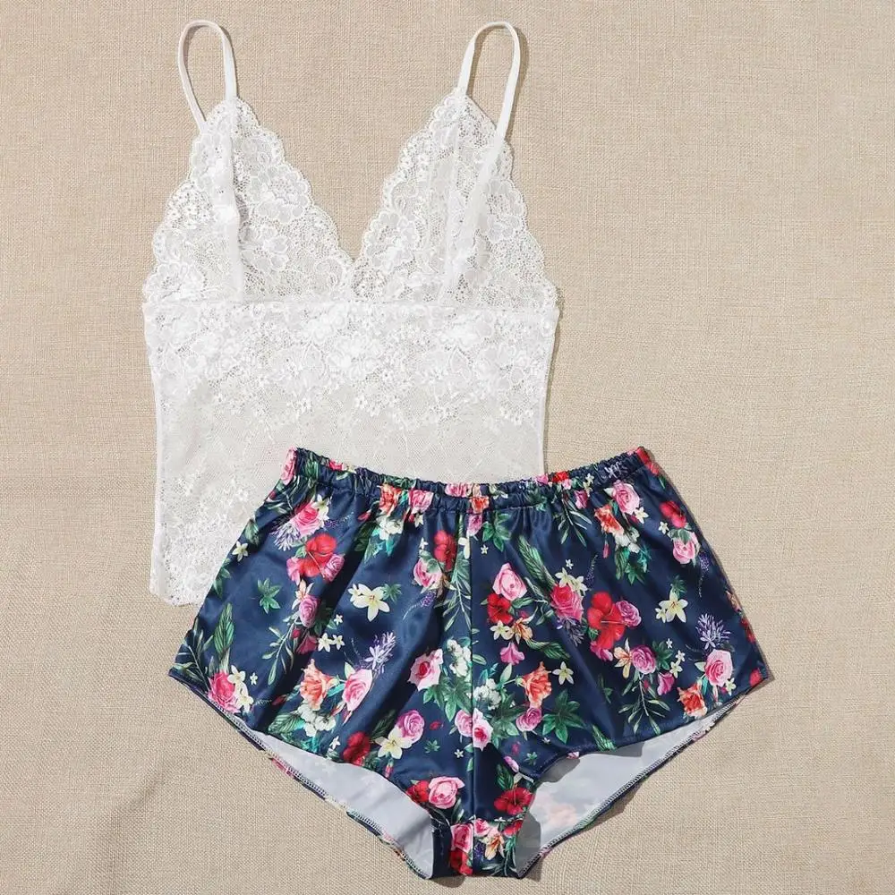 Новое сексуальное кружевное белье нижнее одежда для сна пижамы из шелкового