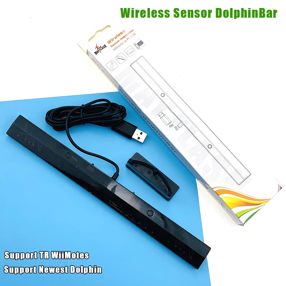 MayFlash Sensor DolphinBar for Wii Remote Wireless Game Controller for Windows/PC Game Quick MYTODDLER Works as A Game Light Gun images - 6
