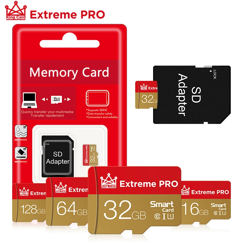 

Micro SD Card 8GB 16GB 32GB Class 10 Memory Card High Speed Microsd 64gb for Phones/Tablet/Camera 128gb Mini Flash TF Card