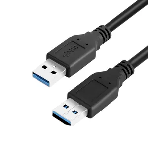 10pcs usb 3 0 to usb cable male to male mm type a to a usb 3 0 extension cable cord line 0 3m0 6m1m1 5m2m3m high quality free global shipping