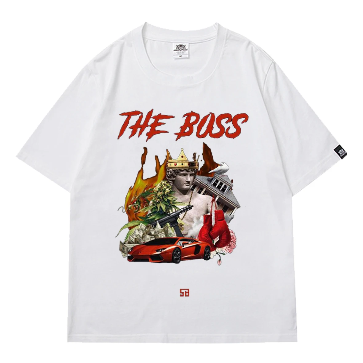 

Gothic Style T Shirt Dark Style Short-sleeved Shirt Cartoon Oversize Men's T-Shirt Y2k Top Fashion Clothing Hot Men's Tees Tops