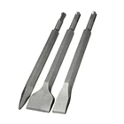 3 шт.компл. шестигранное долото SDS Plus, плоское долото, долото, ударный молоток, сверло, бетонная настенная долота, ручной инструмент для электрического молотка, долото