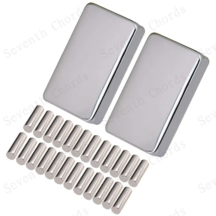 Набор запечатанный закрытый корпус из латуни Электрогитары хамбакер чехлы с