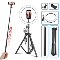 162630cm selfie led video ring light dimmable fill lamp with 160cm 2 in 1 tripod stand for makeup youtube video photography