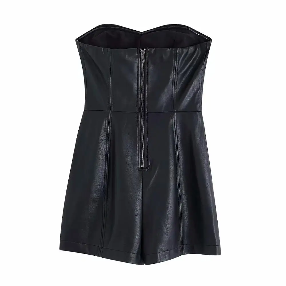 Женское сексуальное платье из искусственной кожи 2019 модные женские платья без