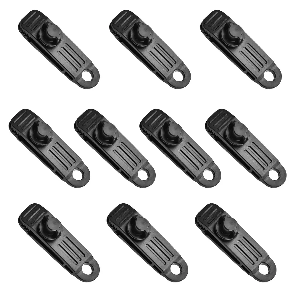 

5/10/20pcs Tarpaulin Clip Quality Durable Awning Tent Lashing Buckle Outdoor Camping Awning Hook Windproof Rope Barb Clip