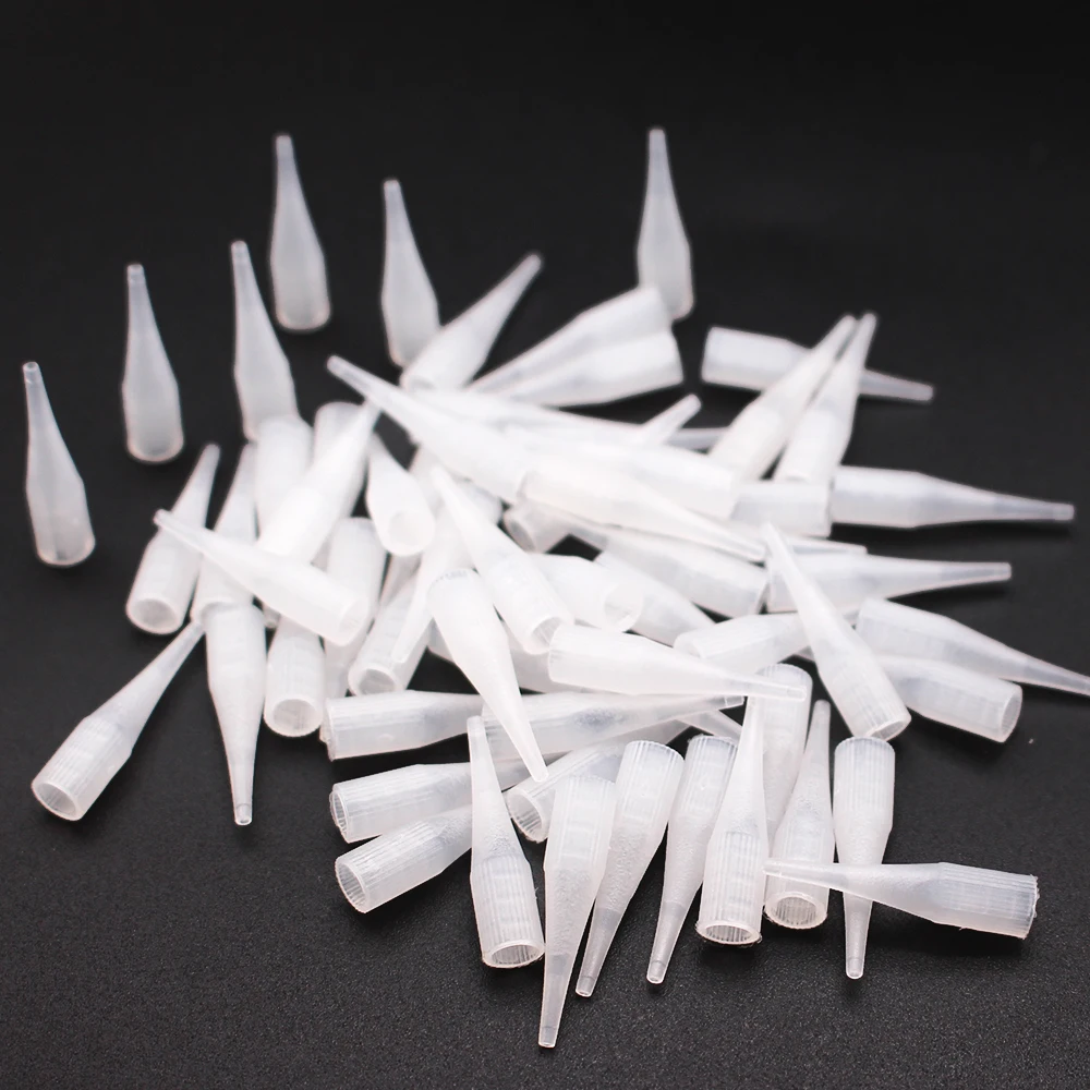 50 шт./лот индивидуальная упаковка для перманентного макияжа наконечники