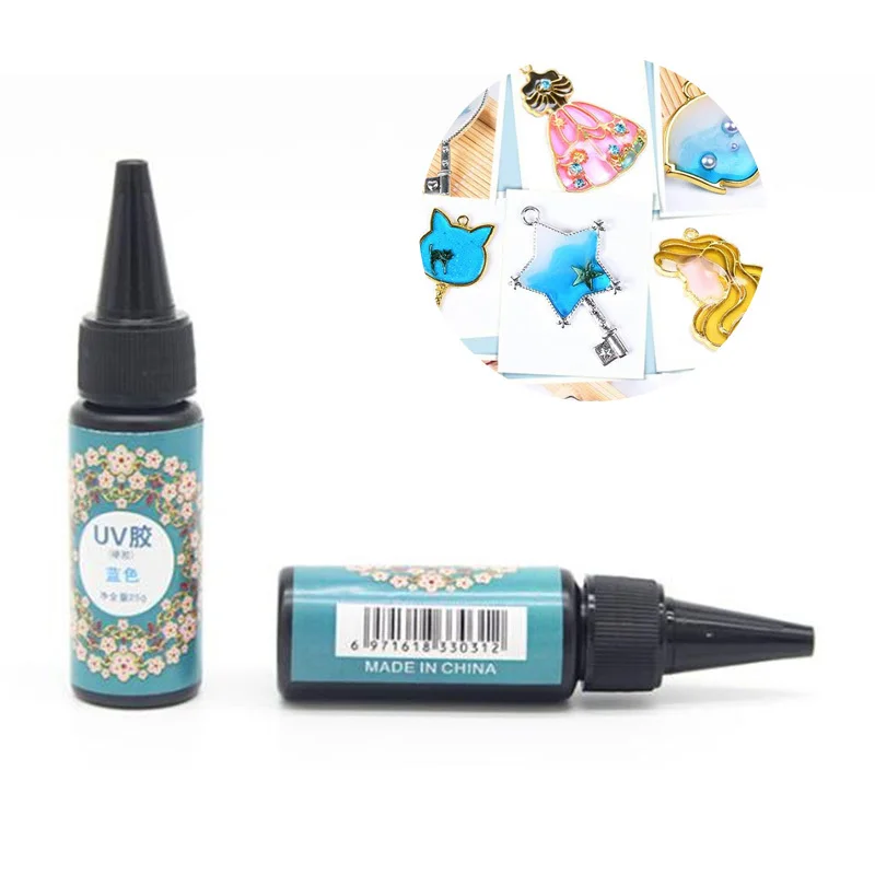 25 г УФ Смола ультрафиолетовая отверждения эпоксидная смола для DIY ювелирных