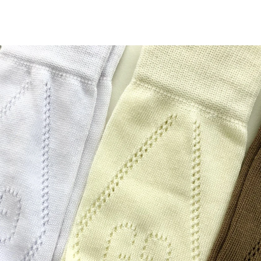 

Cotton Knee Socks Hollow Out Letter Sock Solid Letter Stockings Girls Knee Socks Women Fashion Long Socks