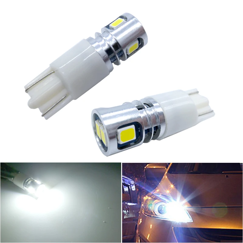 

2x Car Led T10 W5W LED Light Bulb 168 194 Car Parking Lights For Toyota Corolla Avensis Yaris Rav4 Auris Hilux Priusc Camry C-HR