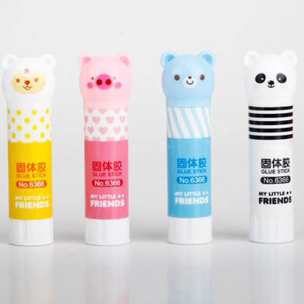 Новый мультяшный рисунок панды сильный клей-карандаш школьные принадлежности