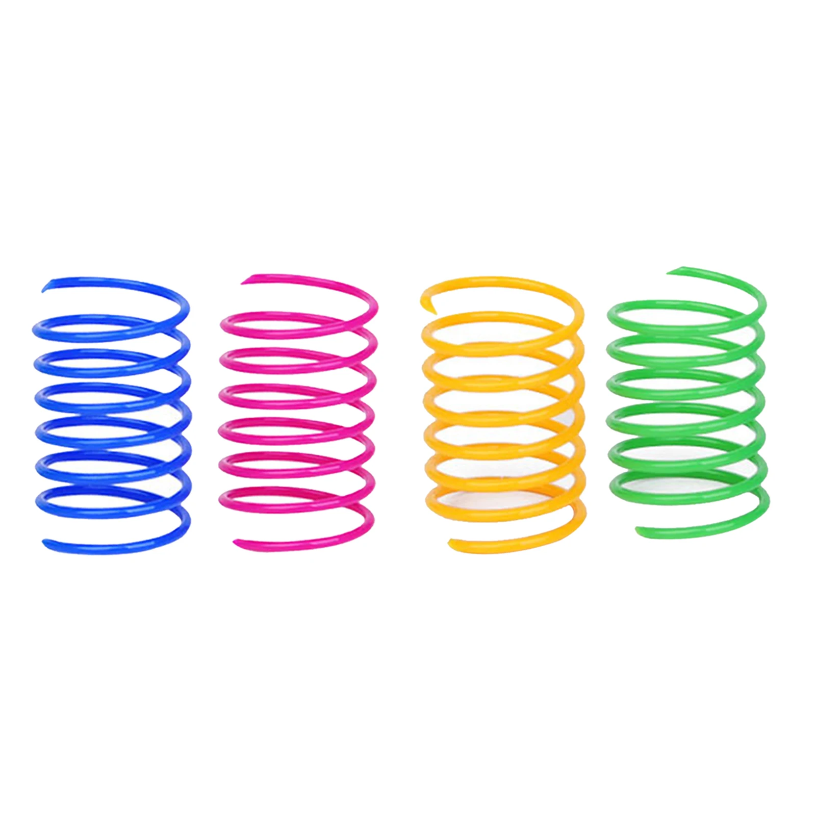 

Set of 4 Cat Spring Toys Training Playing Interactive Cat Toy Pet Supplies