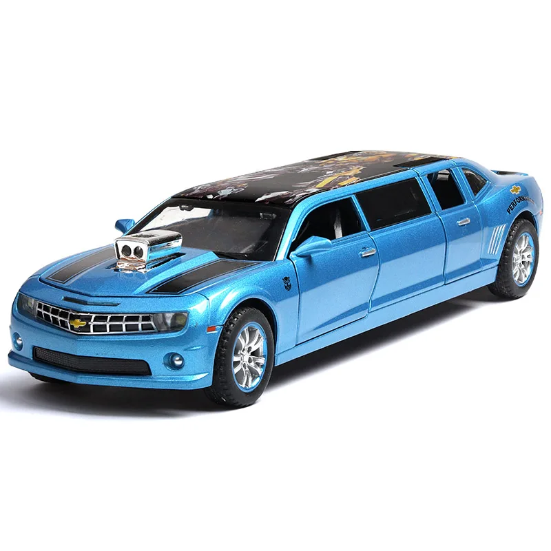 Литья под давлением 1:32 CHEVROLET CAMARO бизнес звук и светильник потяните игрушки Прокат