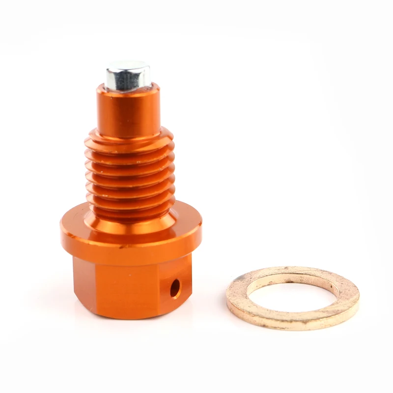 Магнитный сливной разъем для масла M12x1.5 KTM 50SXS 125 250 300 450 500 530 EXCF шесть дней 200 350 380 400