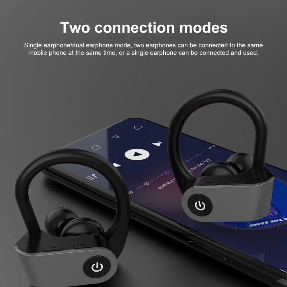 TWS перезаряжаемые беспроводные наушники Bluetooth 5 0 динамические подвесные вкладыши