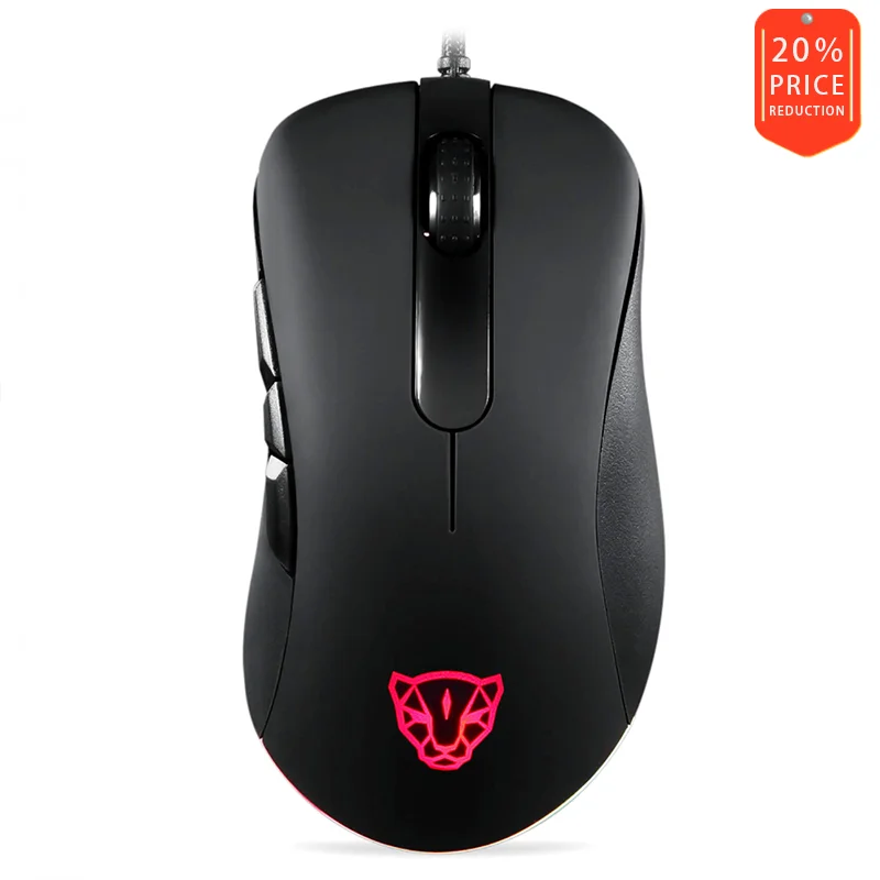 Мышь Компьютерная MOTOSPEED V100 с RGB подсветкой 6200 точек/дюйм|Мыши| |