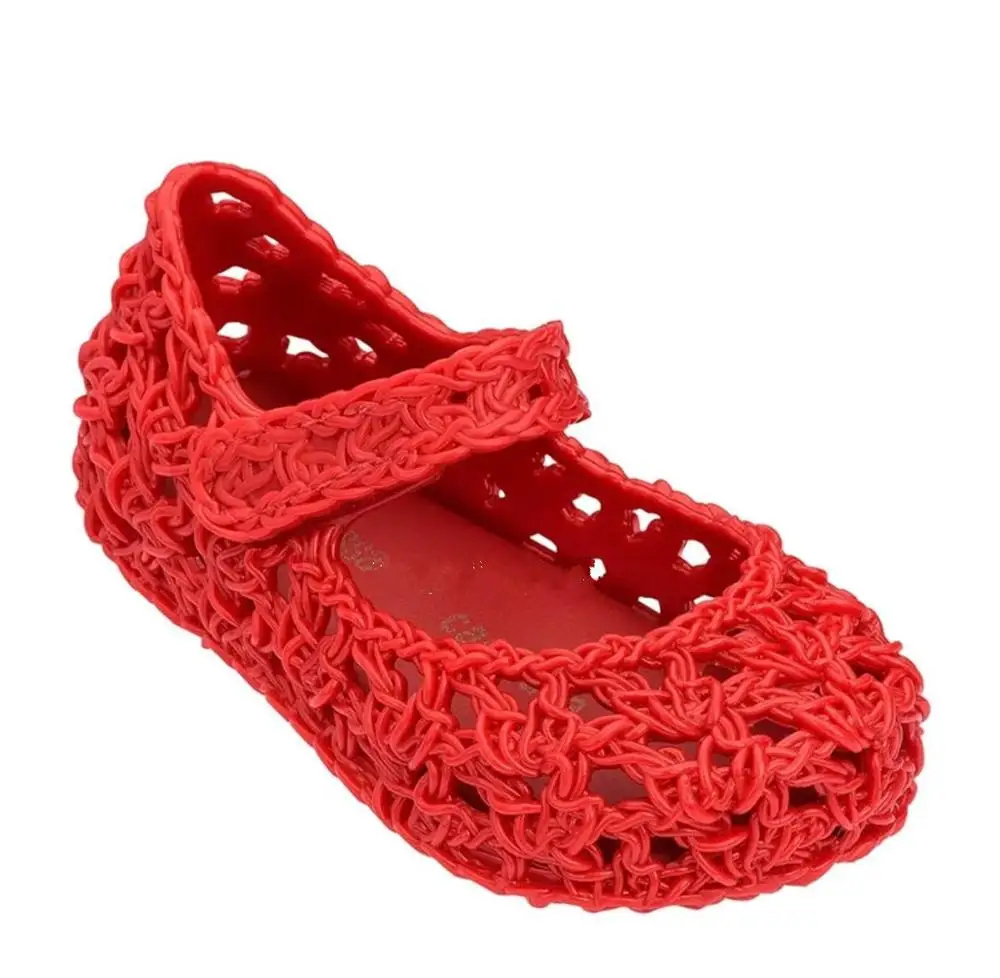 Новинка 2020 сандалии Mini Melissa в сеточку для принцессы сандалии-желе мелиссы с