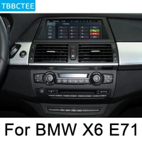 for bmw x6 e71 2011 2013 cic car android multimedia system 1080p ips lcd screen radio player gps navigation bt wifi aux hd