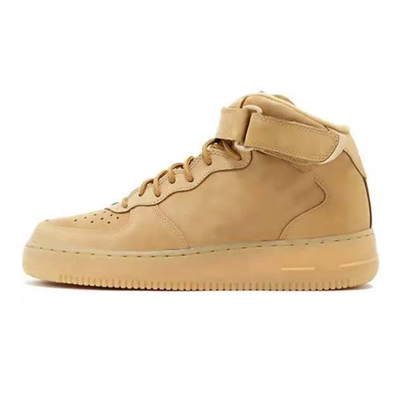 

Classic High Quality Big Size White Black Orange Zapatos De Hombre Airs Unisex Fashion High Top Force 1 Skateboarding Shoes