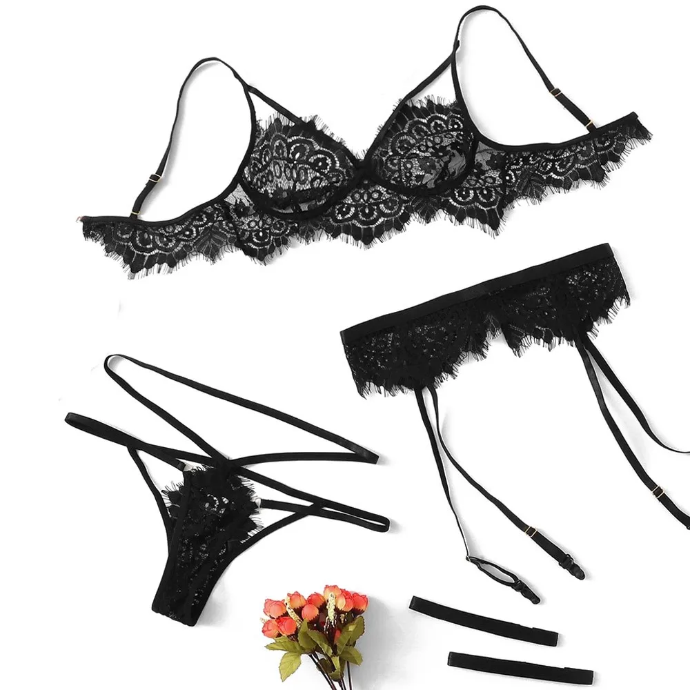 Женское сексуальное нижнее белье размера плюс кружевное эротические костюмы
