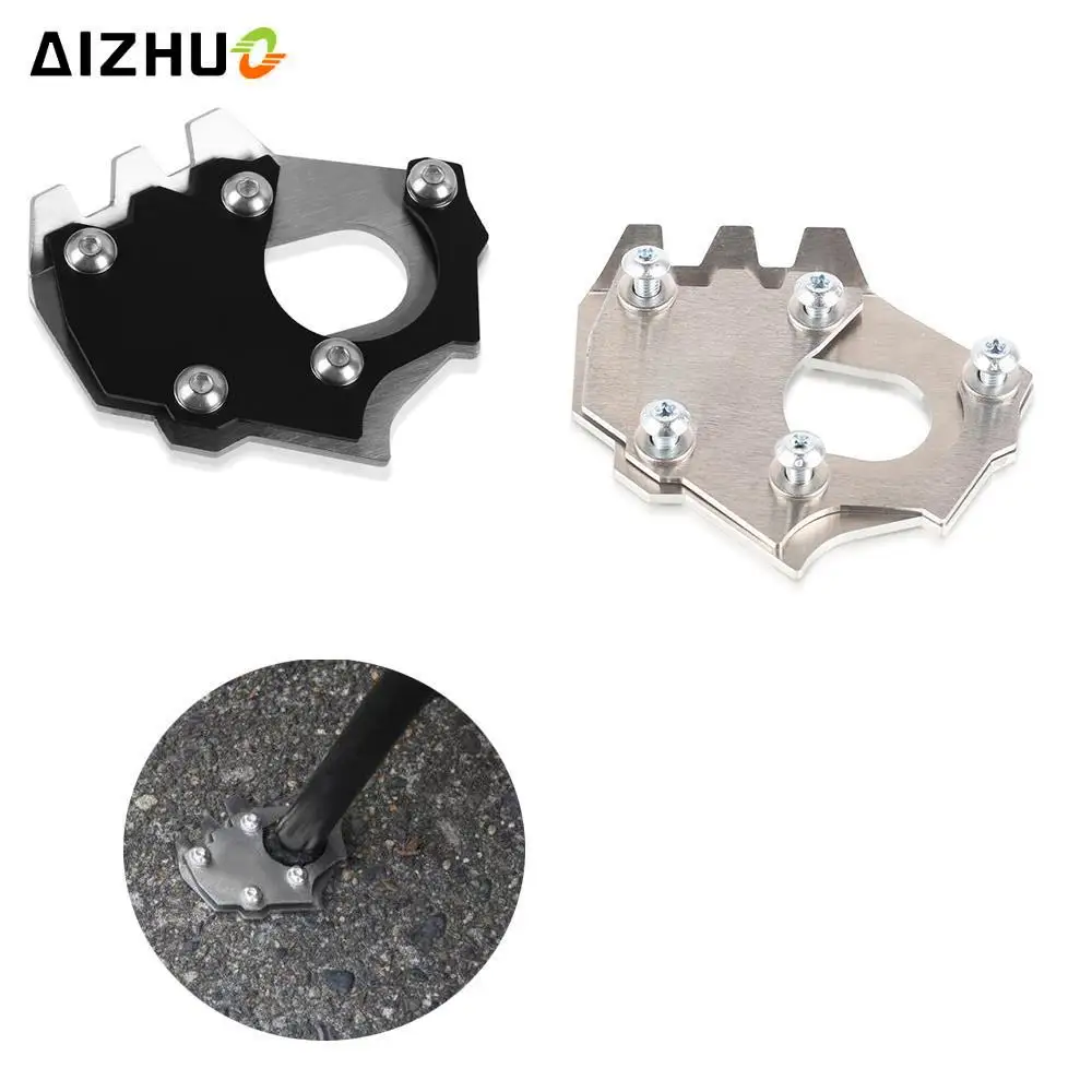 

For 1090ADVENTURE 1090 ADVENTURE R 1090ADVENTURE /R 790 1050 1190 Motorcycle Kickstand Side Stand Plate Pad Enlarge Extension