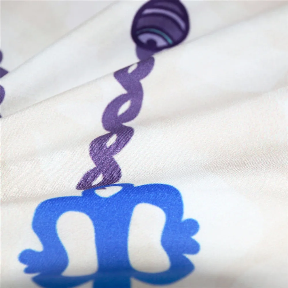 Набор пододеяльников для пуховых одеял с рисунком солнца эффектом омбре Мандала