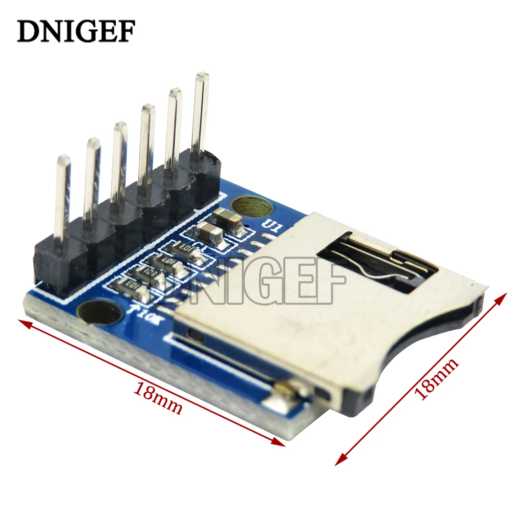 Плата расширения памяти Micro SD для Arduino | Электронные компоненты и принадлежности