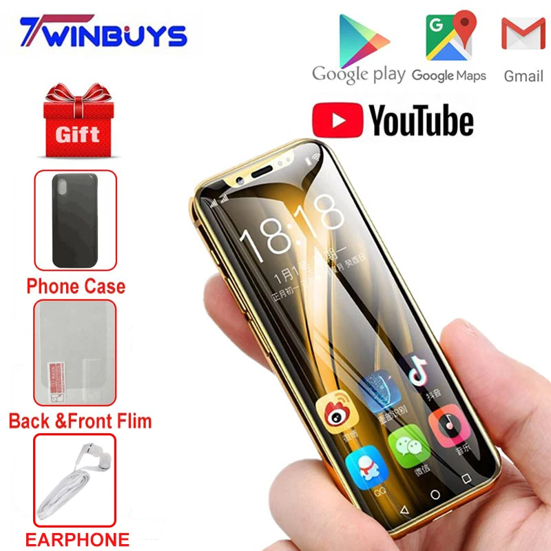Super Mini 4G Smartphone K-TOUCH I9S 16GB/32GB/64GB ROM Android celular WIFI Google Play Face ID Smallest Student Mobile Phone