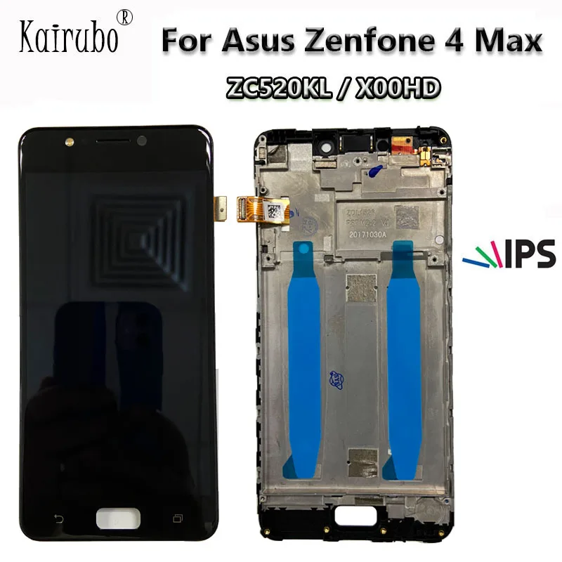 Лучший ЖК-дисплей 5 2 дюйма для Asus Zenfone 4 Max ZC520KL сенсорный экран дигитайзер стекло в