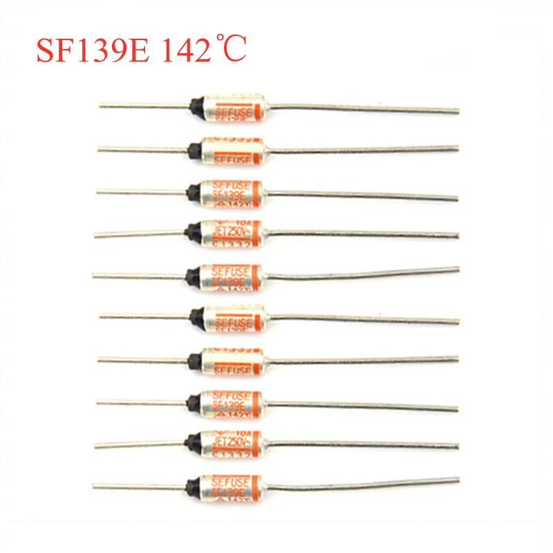 10 шт./лот NEC 250V 10A SF119E/SF129E/SF139E/SF188E Термальность предохранитель Cutoffs 121/133/142/192/240 ℃