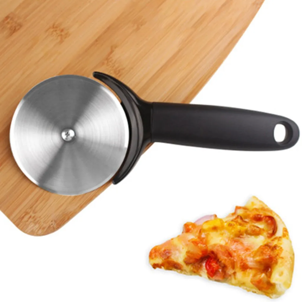 Резак для пиццы из нержавеющей стали блины колесо пирога машина разрезания пищи