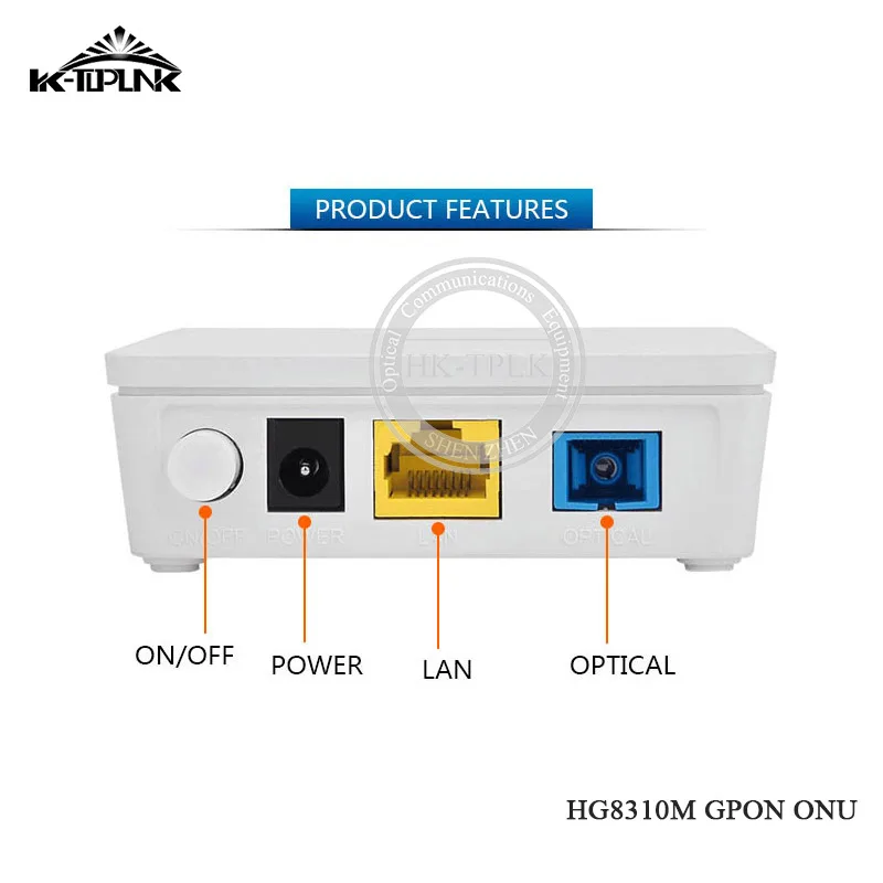 Новый оригинальный модем HG8310M 100% 10 шт./лот 1GE Port GPON ONU ONT FTTH английская прошивка UPC