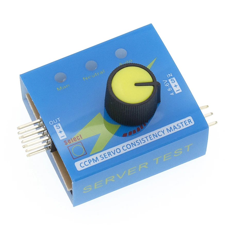 Тестер серводвигателя Шестерня тест CCPM консистенция Мастер Checker 3CH 4 8 6 V с
